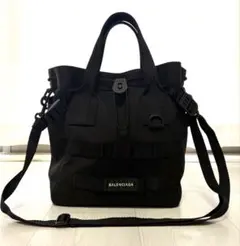 BALENCIAGA ARMY スモール トートバッグ ブラックのサムネイル