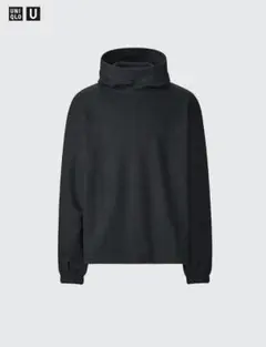 ユニクロ ブラッシュドジャージープルパーカ Mサイズ