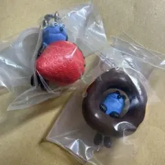 パペットスンスン　めじるしアクセサリー　スンスン　いちご　ドーナツ　2個セット