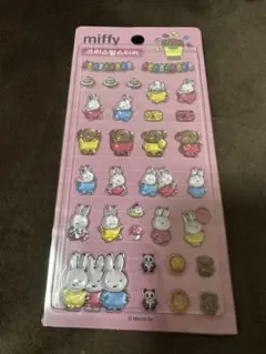 miffy 韓国ボンボンドロップシール