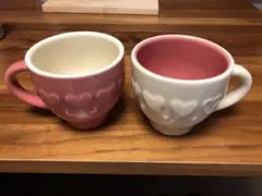 バレンタインマグカップ2個セット