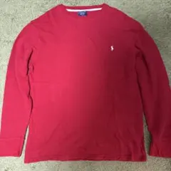 Polo Ralph Lauren レッド 長袖トレーナー L