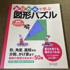 おりがみで学ぶ図形パズル
