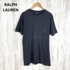 90s USA製 ポロバイラルフローレン ポケット ロゴ刺繍 Tシャツ
