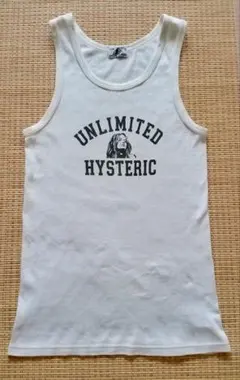 新品タグ付き♡ヒステリックグラマー HG タンクトップ S ヒスガール 希少 2025年最新】Hysteric Glamour メンズ タンクトップ