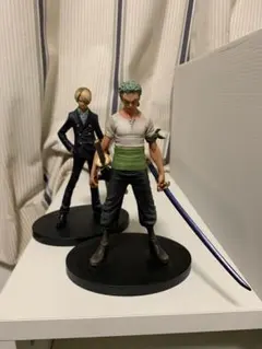 サンジ、ゾロのセット売りフィギュアです。