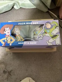 トイストーリー　ウッディ＆バズ ペアマグセット