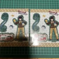 鬼滅の刃　バレンタイン　アクリルスタンド　嘴平伊之助2点