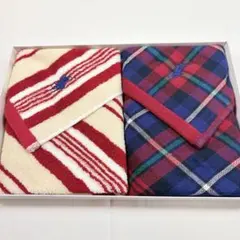 美品　Ralph Lauren ラルフローレン　ウォッシュタオル２枚　ギフト