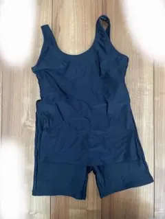 女の子用 ネイビー 水着セット 140cm