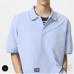 ユニクロ　ドライカノコポロシャツ　JW ANDERSON ブルー