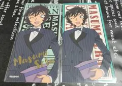 名探偵コナン 世良真純 トレーディングステッカー ノーマル 箔押し 2点セット