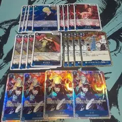 ワンピースカードゲーム　神の島の冒険　サボSR 青R4コンセット
