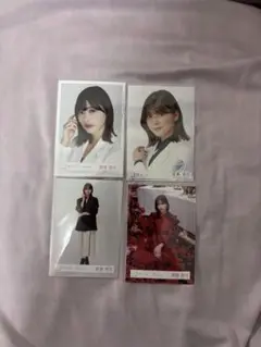 渡邉理佐　生写真　まとめ売り　4枚