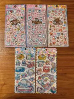 プチドロップシール　かおりつきウォーターシール 5種