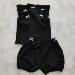 SEASON REASON 黒 フリルセットアップ 100cm
