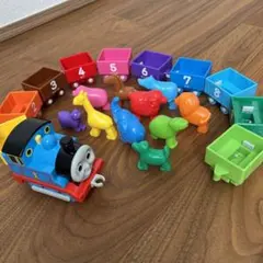 トーマスと動物フィギュアセット　手押しトイ