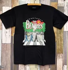 L★新品アビイロード【The Beatles】ビートルズ★イラストTシャツ