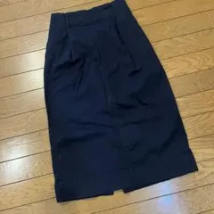 ユニクロ ストレートスカート ウエストゴム入り
