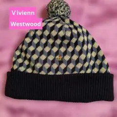 Vivienne Westwood ニット帽 ビーニー ウール100% - メルカリ