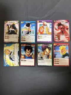 ドラゴンボールカード ミラバト　8枚セットカードダス