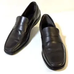 【美品】トッズ ドライビングシューズ ローファーレザー ブラウン　27のサムネイル