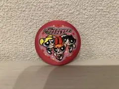 刺繍缶バッチビスケット パワーパフガールズ 集合④