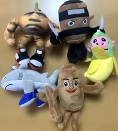 イタリアンブレインロット　ボールチェーンつき　マスコット　5種まとめ売り