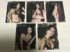 斎藤恭代さん　カード 5枚セット