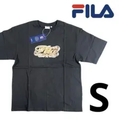 【即日発送】FILA ブラック Tシャツ グラフィック