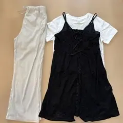 GU 150㎝　カットソー　パンツ　セット