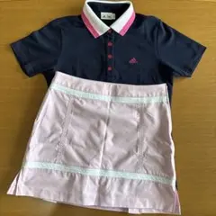 adidasポロシャツ　スカート Mサイズ　上下セット