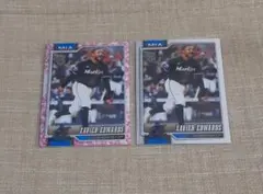 超素敵な Xavier Edwards Topps MLB カード 2枚セット！