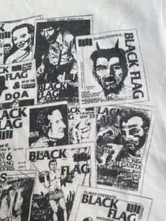00sヴィンテージ ブラックフラッグ BLACK FLAG バンドTシャツ S