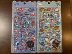 ボンボンドロップシール　水族館　深海魚・海水魚
