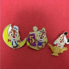 ディズニー ピンバッジ デール 3個セット