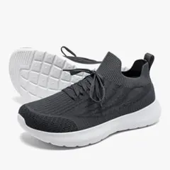 HOBIBEAR スニーカー ランニングシューズ 4E