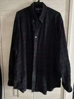 POLO by Ralph Lauren ブラックウォッチ柄 コーデュロイXXL