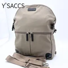 人気 Y'SACCS イザック 2way リュック ショルダーバッグ ナイロンのサムネイル