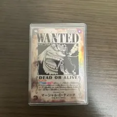 OP09 マーシャル・D・ティーチ 手配書【SR-SPC】