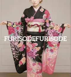 美品 振袖フルセット 秋山庄太郎 身丈158 正絹 furisode 作家物 2025年最新】振袖フルセットの人気アイテム - メルカリ