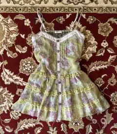 axes femme 花柄チュニック 森ガール フェアリーグランジ 平成 レトロ