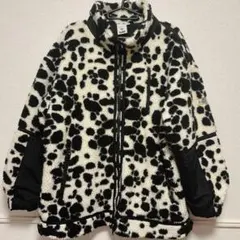 X-girl ボアジャケット ダルメシアン柄