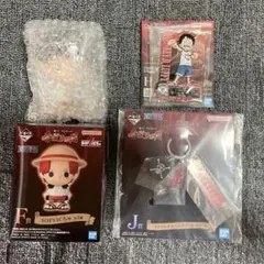 一番くじ　ワンピース　赤髪海賊団　F賞　H賞　J賞　ルフィ