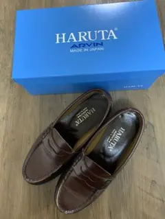HARUTA ハルタ ローファー 茶 ブラウン 23cm EE
