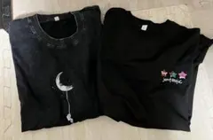 月デザインTシャツとJentastic長袖セット
