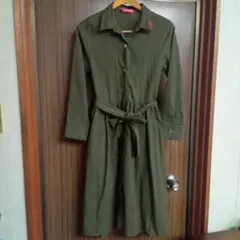 LOVE RABBY オリーブグリーン ワンピース