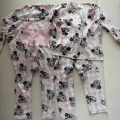 ミニーマウス パジャマセット