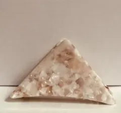 m*o様 ヘアクリップ　大理石調　シェルピンク