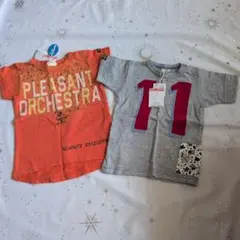 【90】Disney Tシャツ 2枚セットのサムネイル